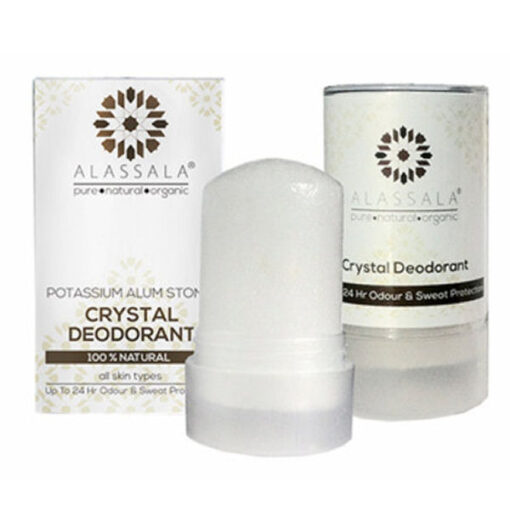 Alassala potassium alum stone crystal deodorant 120g online shopping billigt tilbud shoppetur