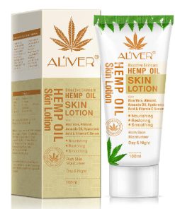 Aliver bioactive skincare hemp oil skin lotion 100ml (Dato) online shopping billigt tilbud shoppetur