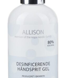 Allison desinficerende håndsprit gel 190ml online shopping billigt tilbud shoppetur