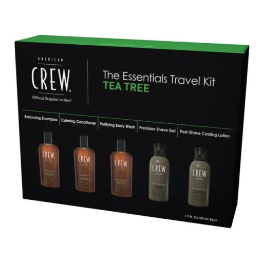 American Crew The Essentials Travel Kit Tea tree online shopping billigt tilbud shoppetur