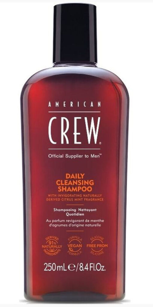 American crew daily cleansing shampoo 250ml online shopping billigt tilbud shoppetur