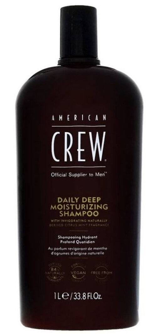 American crew daily deep moisturizing shampoo 1L online shopping billigt tilbud shoppetur