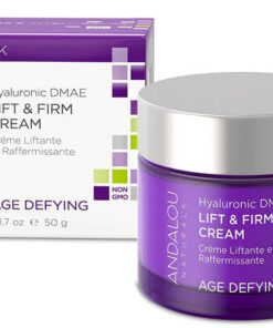 Andalou naturals age defying hyaluronic DMAE lift & firm cream 50g online shopping billigt tilbud shoppetur