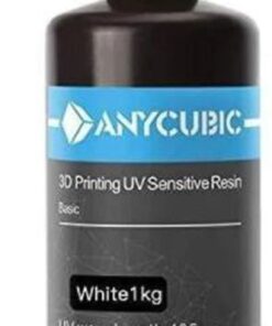 Anycubic 3D printing UV sensitive resin basic UV wavelength 405nm white 1kg online shopping billigt tilbud shoppetur