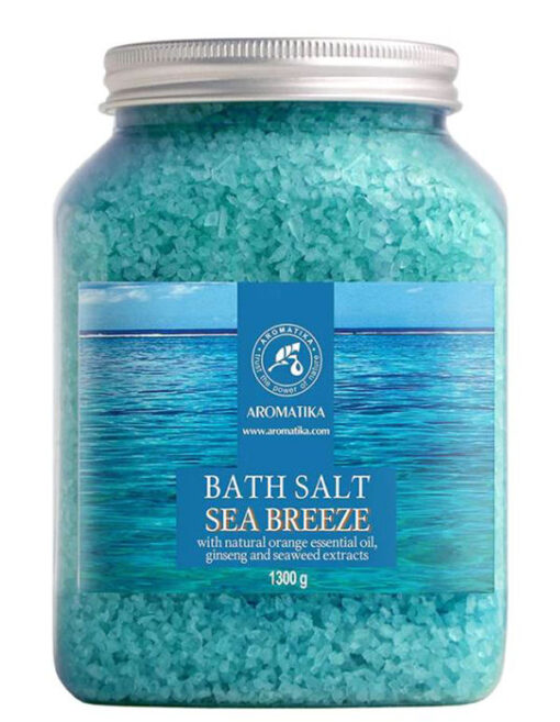 Aromatika bath salt sea breeze 1300g online shopping billigt tilbud shoppetur