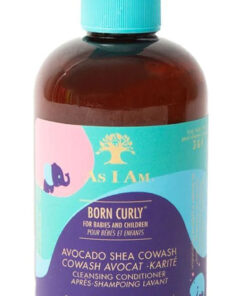 As i am born curly for babies and children avocado shea cowash cleansing conditioner 240ml online shopping billigt tilbud shoppetur