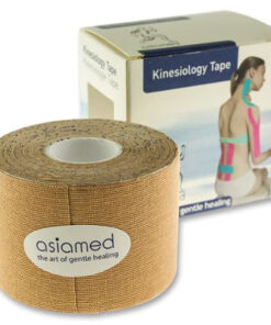 Asiamed kinesiology tape beige 5cm x 5m online shopping billigt tilbud shoppetur