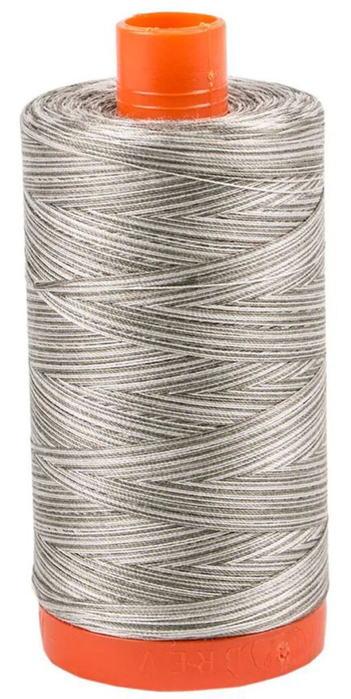 Aurifil tråd mako'ne 50 1300 meter 30g 1CX 4670 silver online shopping billigt tilbud shoppetur