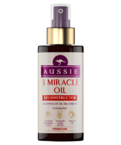 Aussie 3 miracle oil reconstructor lightweight oil treatment for damaged hair 100ml online shopping billigt tilbud shoppetur