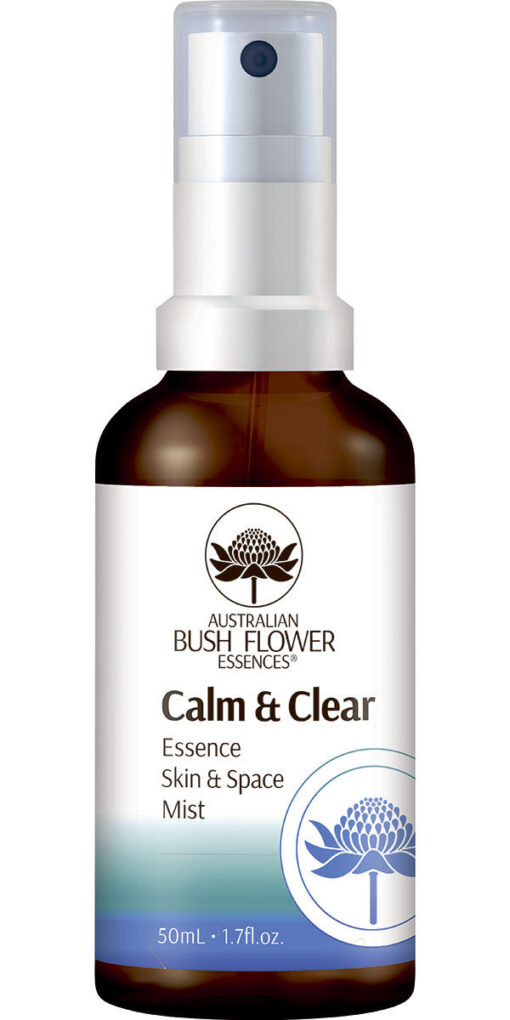 Australian bush flower essences calm & clear essence skin & space mist 50ml online shopping billigt tilbud shoppetur