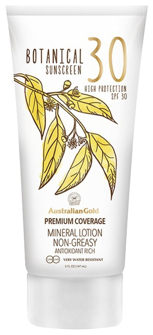 Australian gold botanical sunscreen SPF30 high protection 147ml online shopping billigt tilbud shoppetur