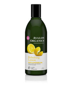 Avalon organics refreshing lemon bath & shower gel 355ml online shopping billigt tilbud shoppetur