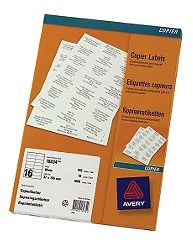 Avery kopimaskine labels 18034 37 x 105 mm online shopping billigt tilbud shoppetur