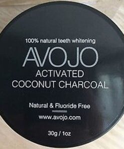 Avojo activated coconut charcoal 30g online shopping billigt tilbud shoppetur