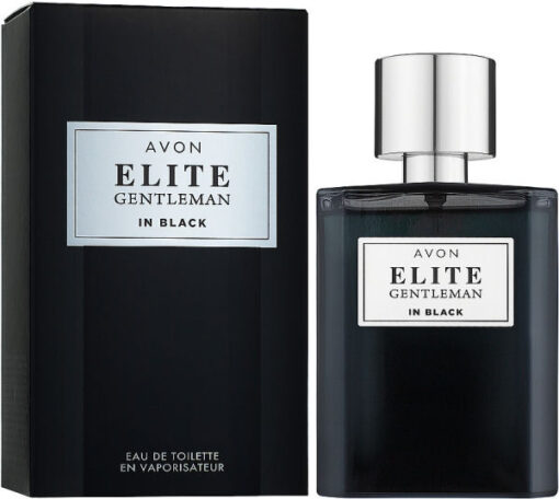 Avon eau de toilette elite gentleman in black 75ml online shopping billigt tilbud shoppetur