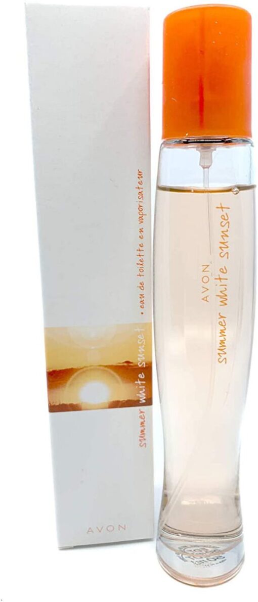 Avon eau de toilette summer white sunset 50ml online shopping billigt tilbud shoppetur