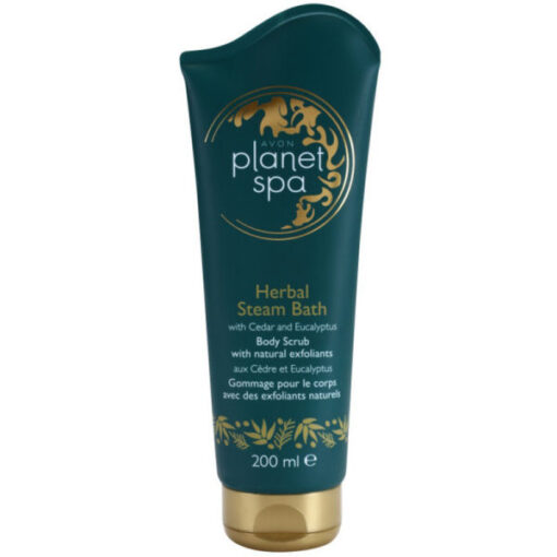 Avon planet spa herbal steam bath body scrub 200ml online shopping billigt tilbud shoppetur