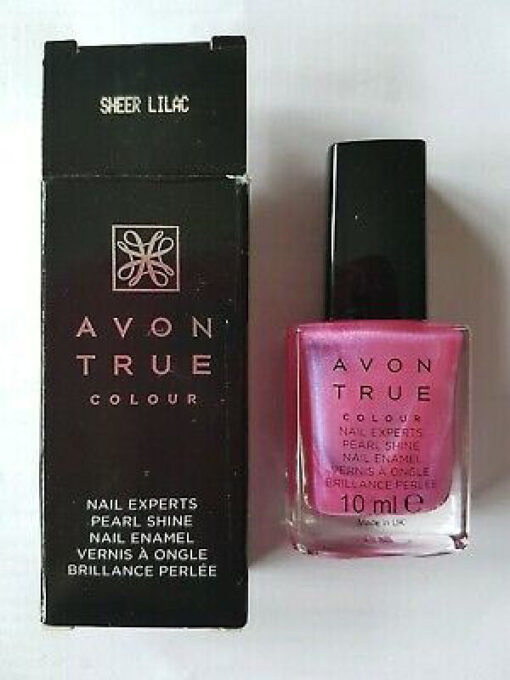 Avon true colour nail experts pearl shine sheer lilac 10ml online shopping billigt tilbud shoppetur