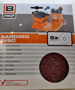 B prof sanding disc rondel Ø 178x22mm + 6S P16 5pk online shopping billigt tilbud shoppetur