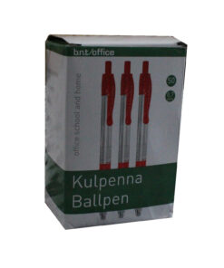 B.N.T/ Office kuglepenne 0.7mm pk á 50 stk rød online shopping billigt tilbud shoppetur