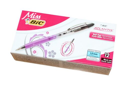 BIC Miss kuglepen Atlantis pk á 12 stk online shopping billigt tilbud shoppetur