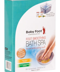 Baby foot smoothing bath spa 6x10g online shopping billigt tilbud shoppetur