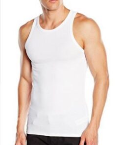 Basic Tank Top i Hvid Str. Large online shopping billigt tilbud shoppetur