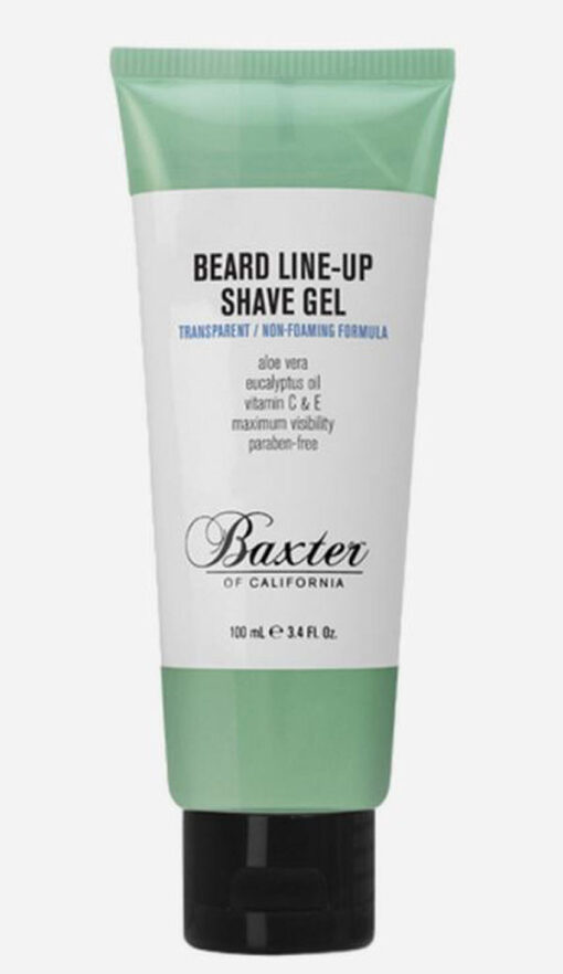 Baxter of california beard line-up shave gel 100ml online shopping billigt tilbud shoppetur