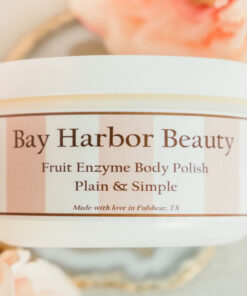 Bay harbor beauty fruit enzyme body polæish pink peony 237ml online shopping billigt tilbud shoppetur