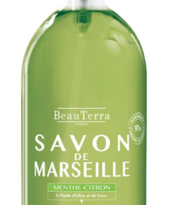 BeauTerra france savon de marseille liquid soap menthe citron 300ml online shopping billigt tilbud shoppetur