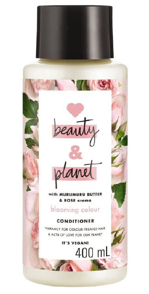 Beauty & planet muru muru butter & rose blooming colour conditioner 400ml online shopping billigt tilbud shoppetur