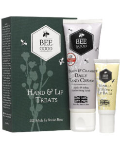 Bee good hand & lip treats (hand cream 50ml + lip balm 10ml) online shopping billigt tilbud shoppetur