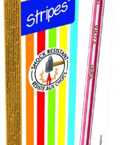 Bic evolution stripes HB 12 stk. online shopping billigt tilbud shoppetur