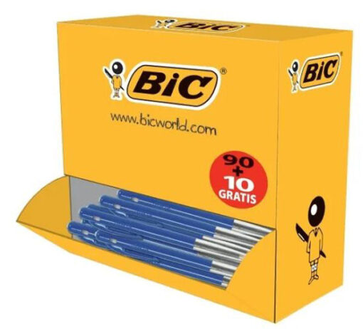 Bic kuglepen M10 clic blå 100 stk. online shopping billigt tilbud shoppetur