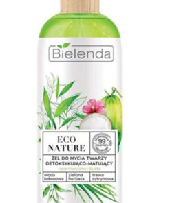 Bielenda eco nature detoxifying & mattifying face wash gel 200g online shopping billigt tilbud shoppetur