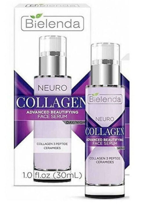 Bielenda neuro collagen advanced beautifying face serum day/night 30ml online shopping billigt tilbud shoppetur