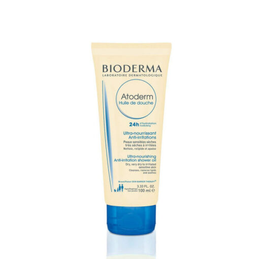 Bioderma atoderm ultra-nourishing anti-irritation shower gel 24H 100ml online shopping billigt tilbud shoppetur