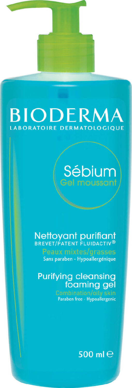 Bioderma sébium purifying cleansing foaming gel 500ml online shopping billigt tilbud shoppetur