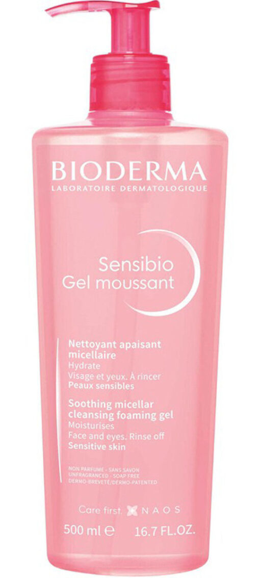 Bioderma sensibio gel moussant soothing micellar cleansing foaming gel 500ml online shopping billigt tilbud shoppetur