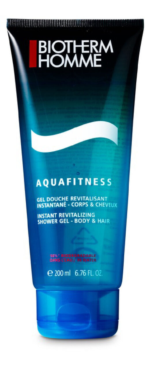 Biotherm homme aquafitness shower gel - body & hair 200ml online shopping billigt tilbud shoppetur