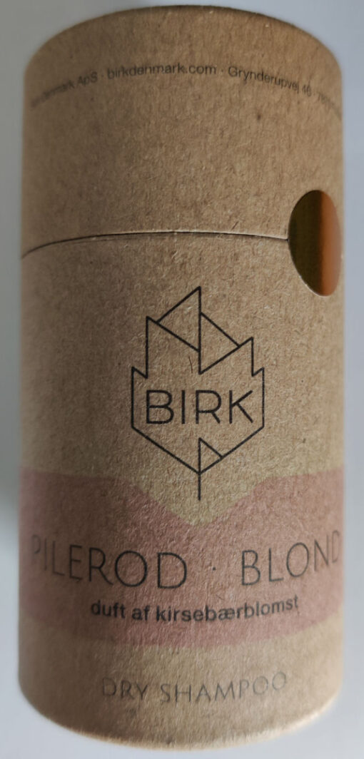 Birk dry shampoo pilerod blond duft af kirsebærblomst 30g online shopping billigt tilbud shoppetur