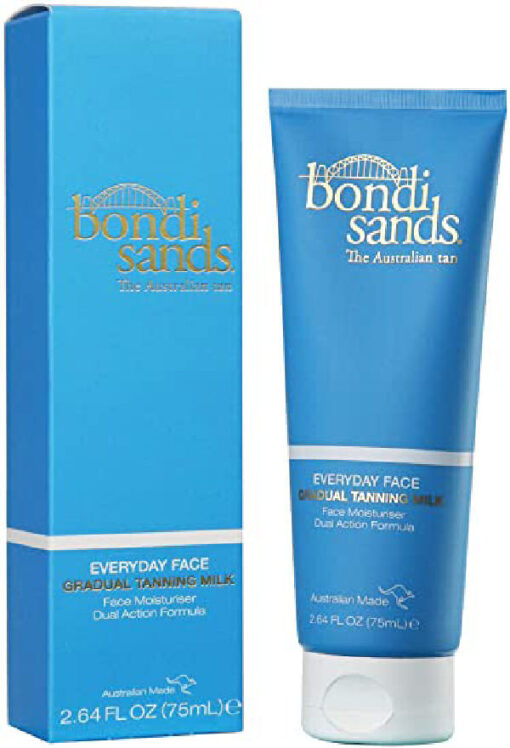 Bondi sands everyday face gradual tanning milk face moisturiser 75ml online shopping billigt tilbud shoppetur