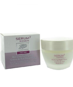 Boots anti-age serum 7 renew restoring night cream 50ml online shopping billigt tilbud shoppetur