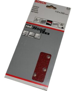 Bosch slibeark 115x230 korn 60 10 ark red wood online shopping billigt tilbud shoppetur