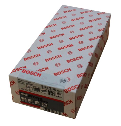 Bosch slibeark 93x230 korn 80 50 ark Red Wood online shopping billigt tilbud shoppetur