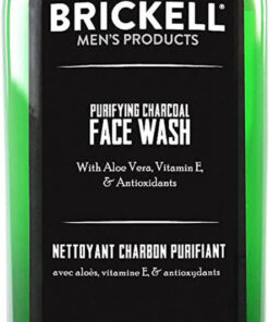 Brickell men's products purifying charcoal face wash 237ml online shopping billigt tilbud shoppetur