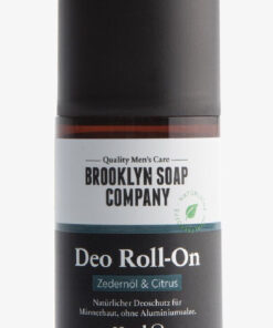 Brooklyn soap company deo roll-on zedernöl & citrus 50ml online shopping billigt tilbud shoppetur