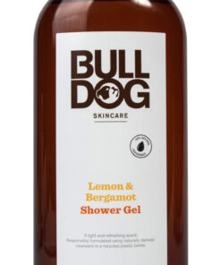 Bull dog skincare lemon & bergamot shower gel 500ml online shopping billigt tilbud shoppetur