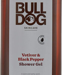 Bull dog skincare vetiver & black pepper shower gel 500ml online shopping billigt tilbud shoppetur