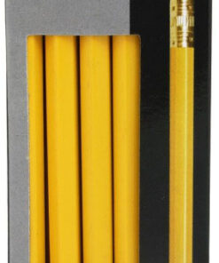 Büngers pencil HB yellow with eraser tip 12 stk. online shopping billigt tilbud shoppetur